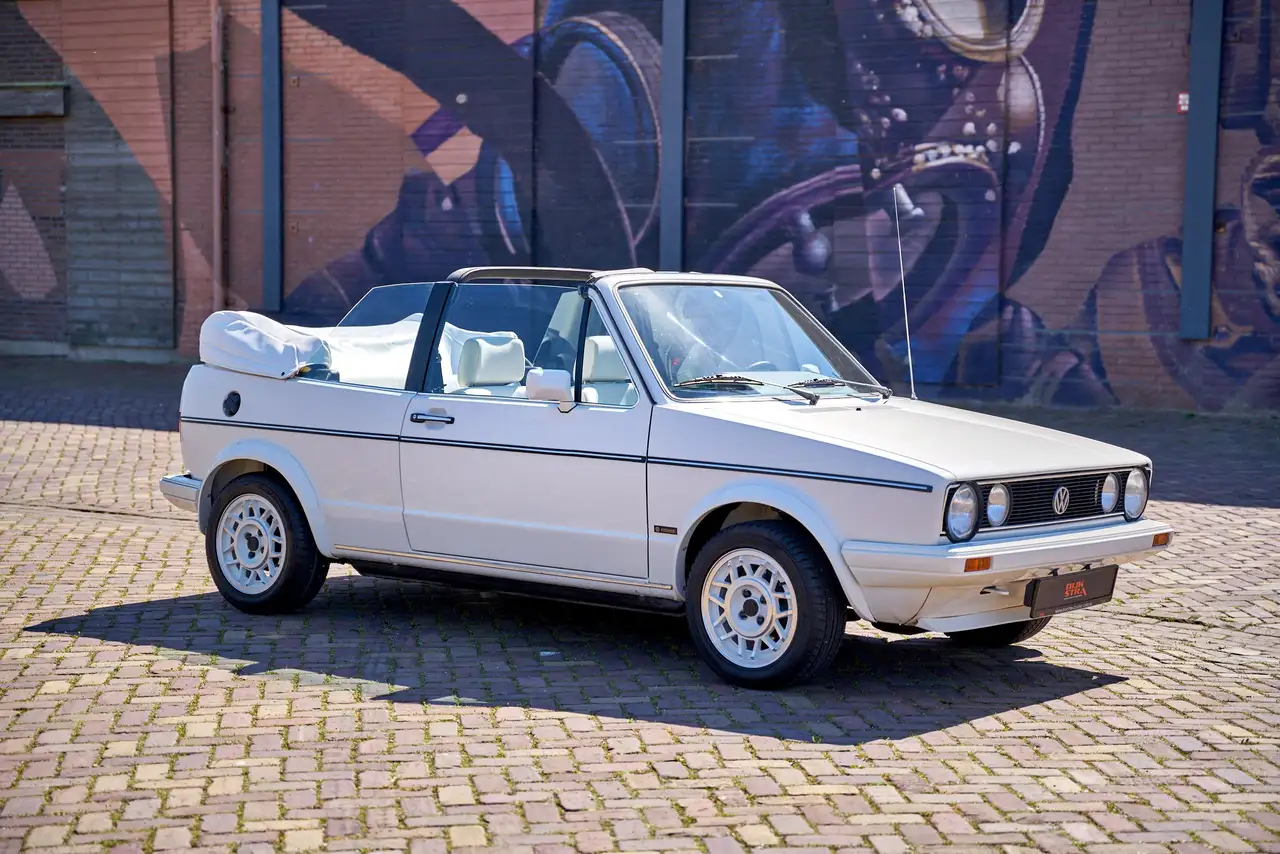 Volkswagen Golf I Cabriolet 1.6 / Triple White, Topstaat!, foto 3