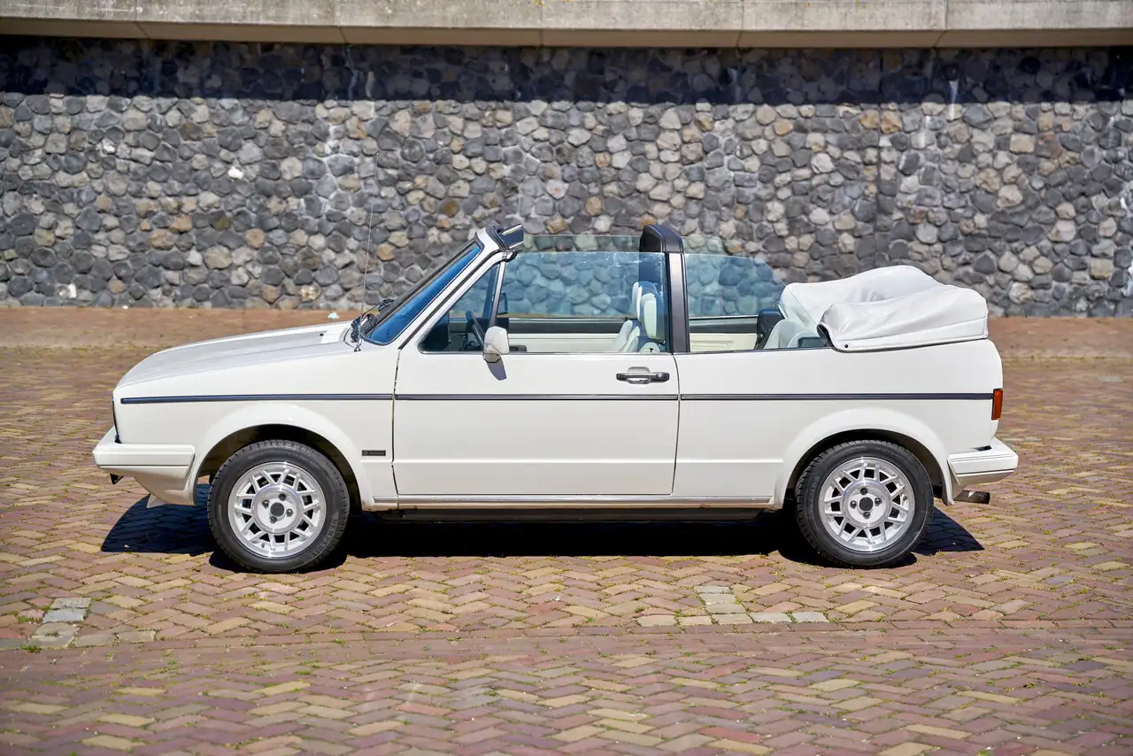 Volkswagen Golf I Cabriolet 1.6 / Triple White, Topstaat!, foto 8
