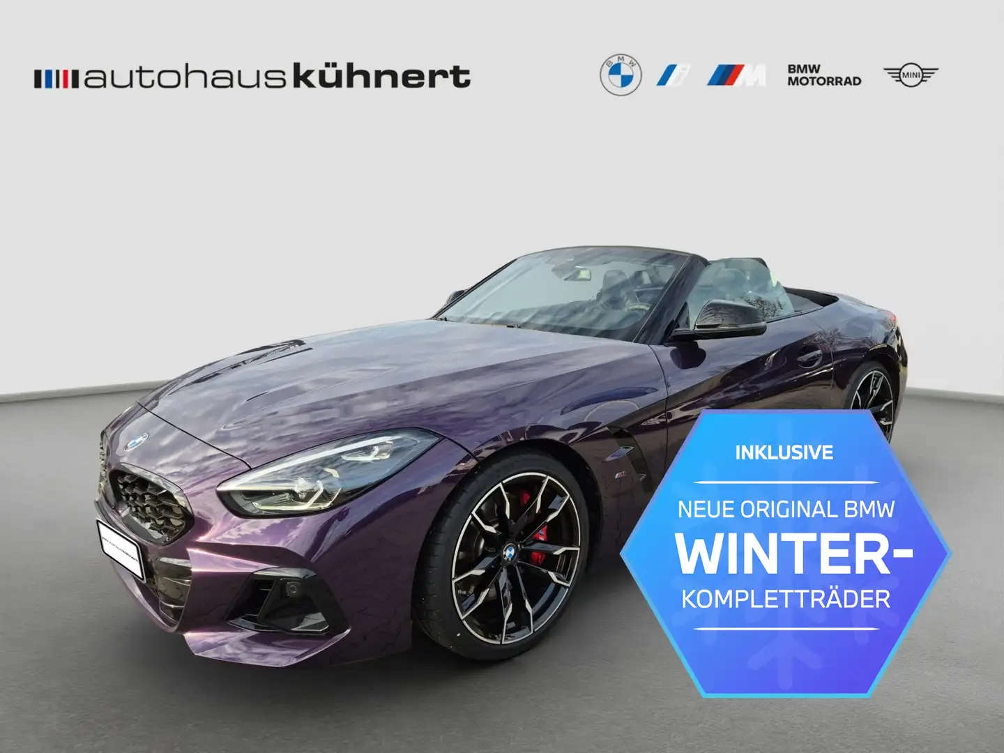 BMW Z4 M40i Schalter!!!/Durchlade/Head-Up/Alarm/H&K Violett - 1