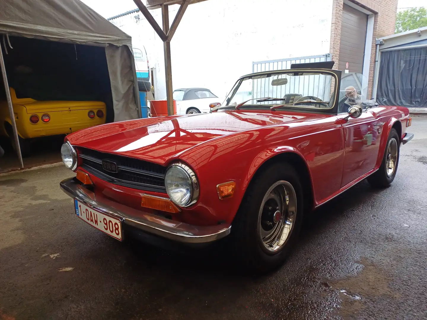 Triumph TR6 carburateur Rot - 1