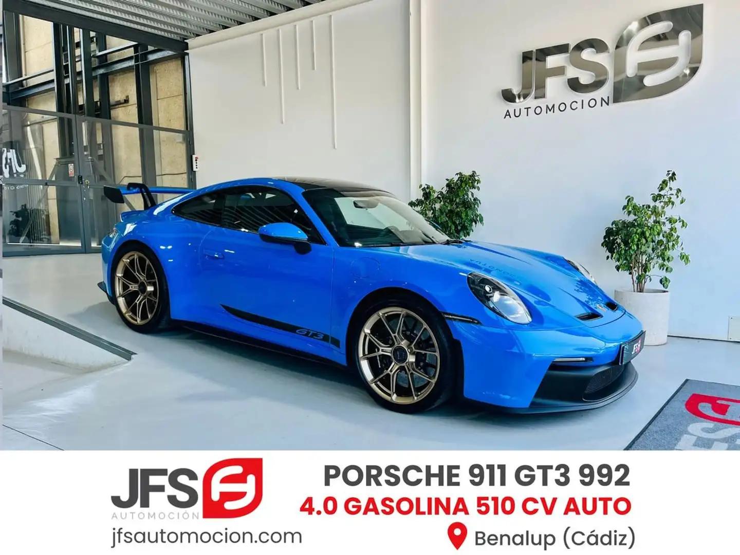 Porsche 911 GT3 992 Azul - 1