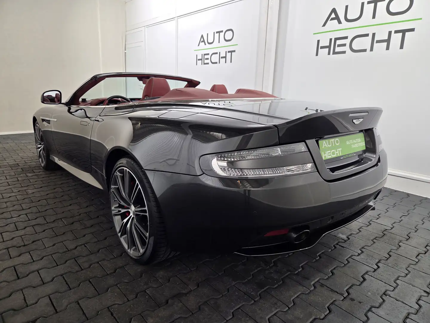 Aston Martin DB9 Volante 6,0 V12, 1.Hand, deutsch, unfallfrei Grau - 2