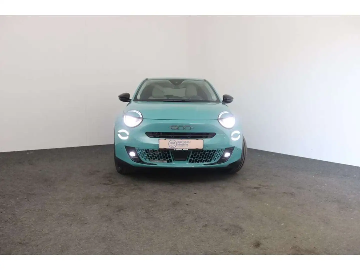 Fiat 600 LA PRIMA HYBRID 136PK *LEDER*DAB*GPS*CAMERA+SENSOR Bleu - 2
