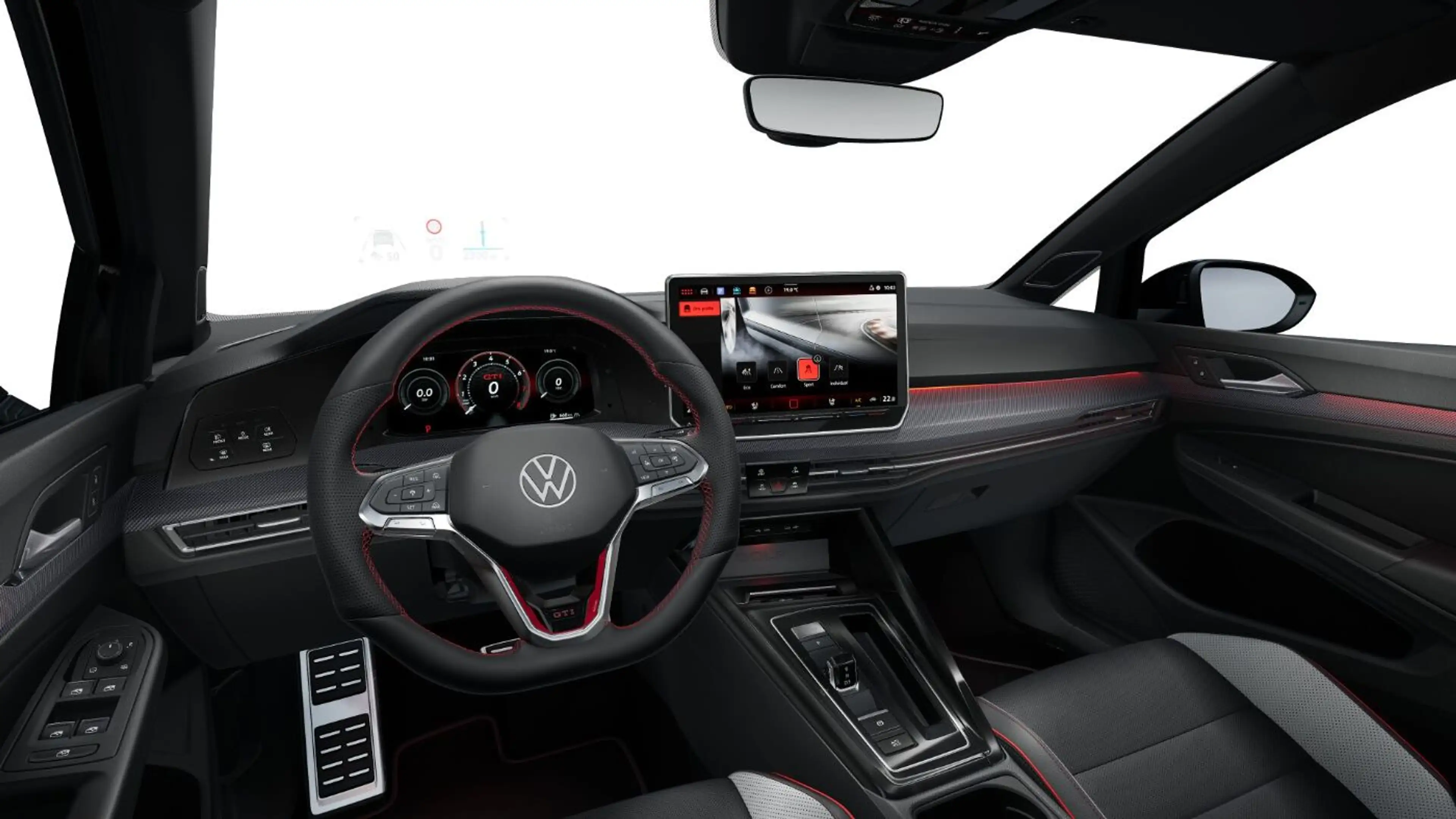 Volkswagen Golf GTI CarPlay Pano Black ACC AHK LED Navi — photo 6