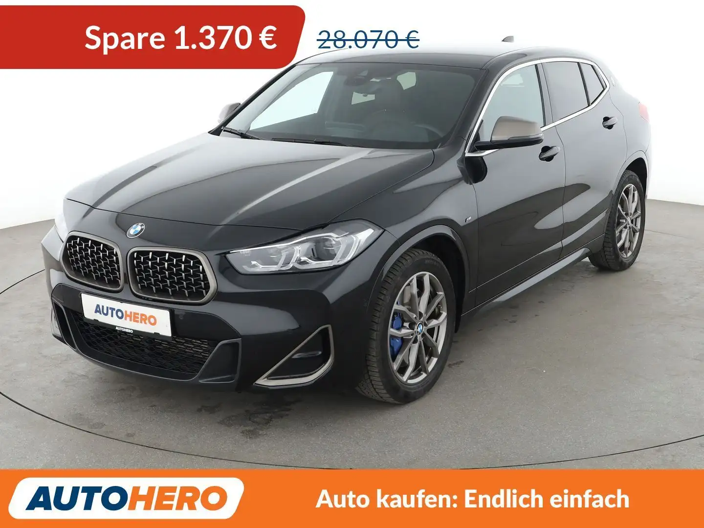 BMW X2 M M35i Aut.*NAVI*LED*ACC*PDC*H&K*CAM*SHZ* Schwarz - 1