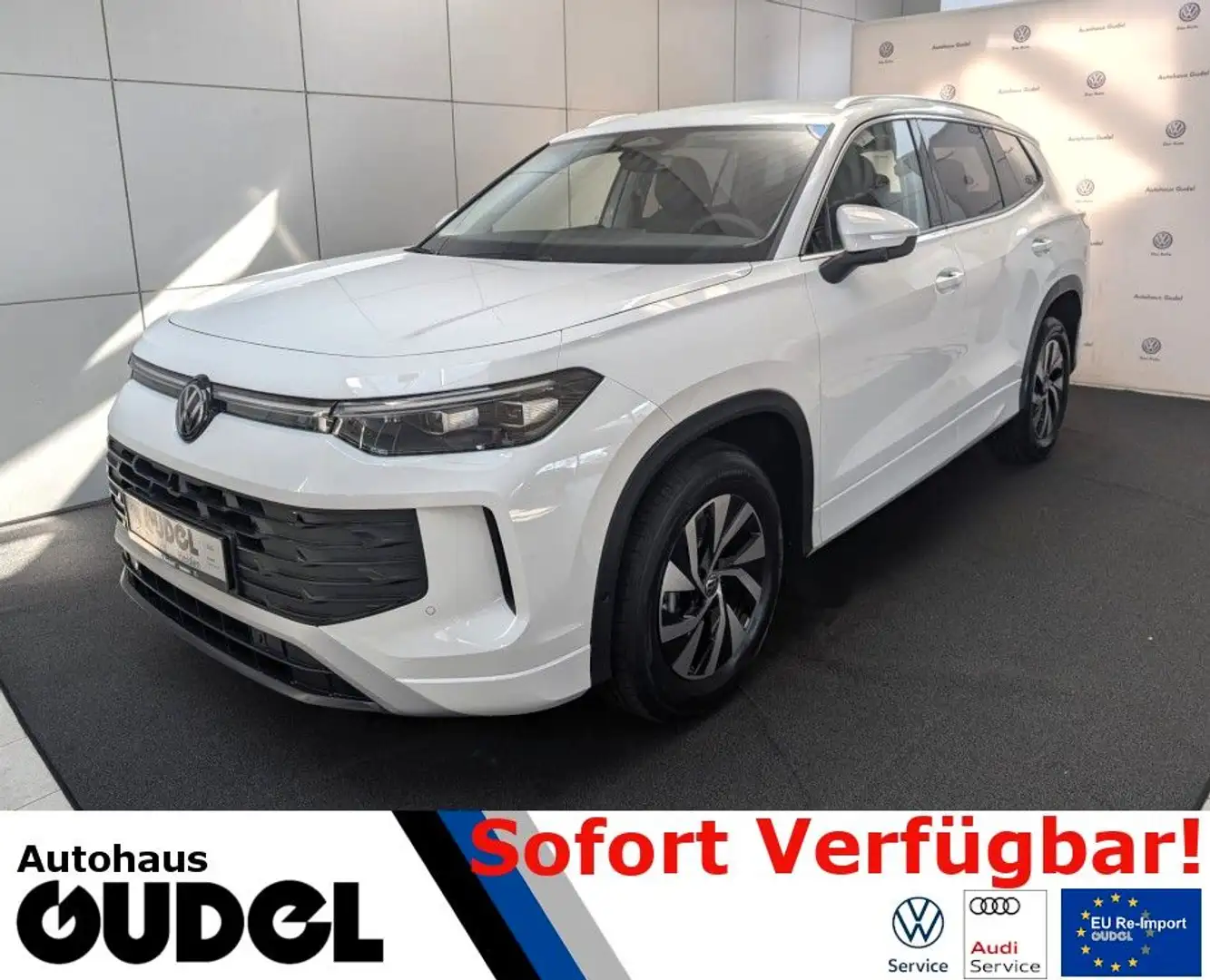 Volkswagen Tayron 2.0 TDI DSG Life Komfortpaket LED-Plus Weiß - 1