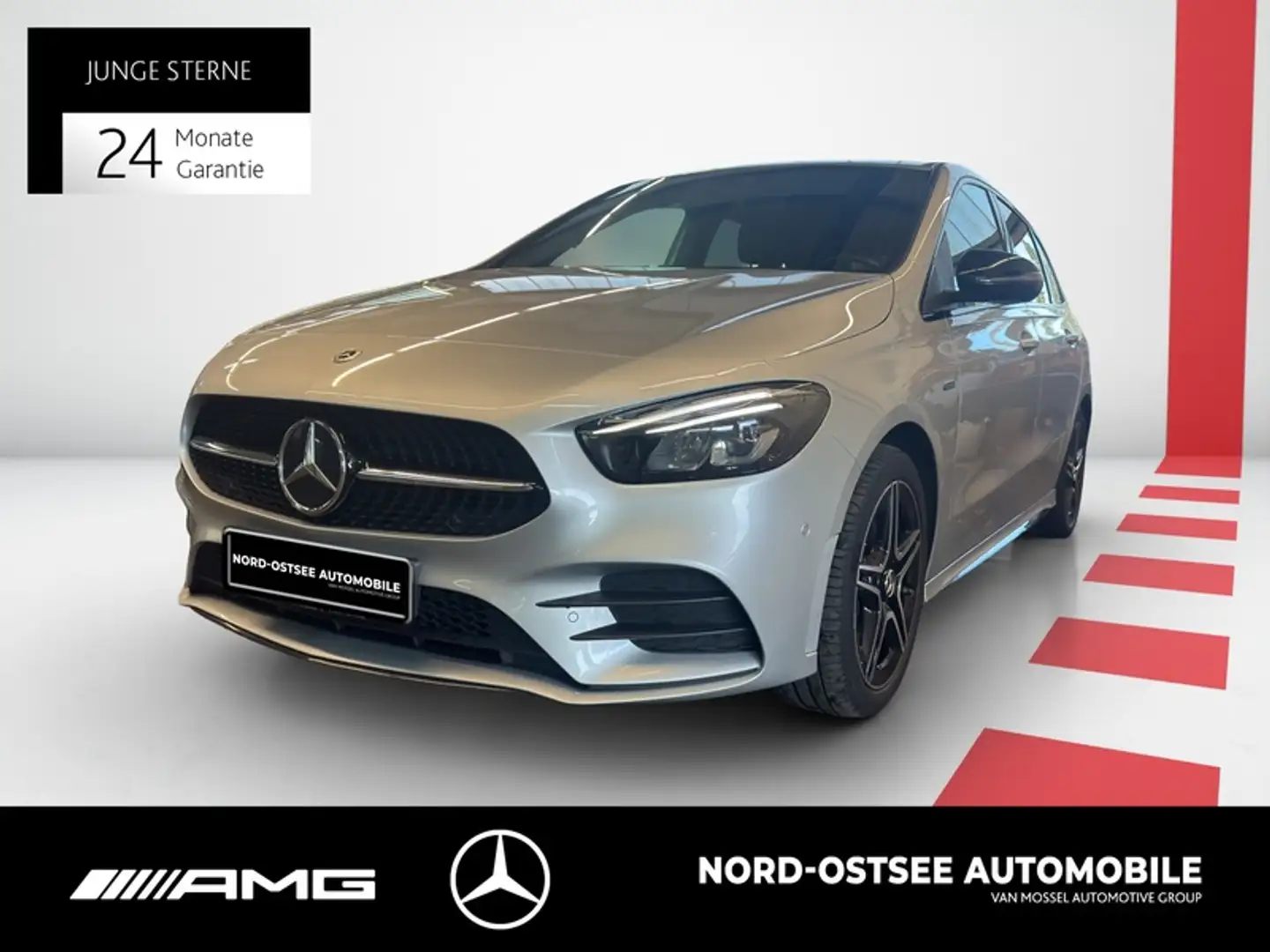 Mercedes-Benz B 250 e AMG EDITION 2020 TOTWINKEL LED NIGHT SHZ Plateado - 1