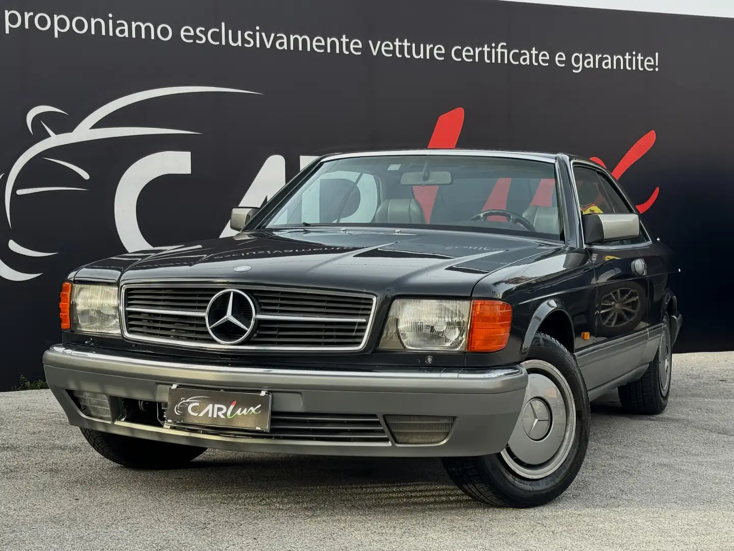 Mercedes-Benz 500 SEC Coupé 245CV AUTOMATICA TETTO Gris - 1
