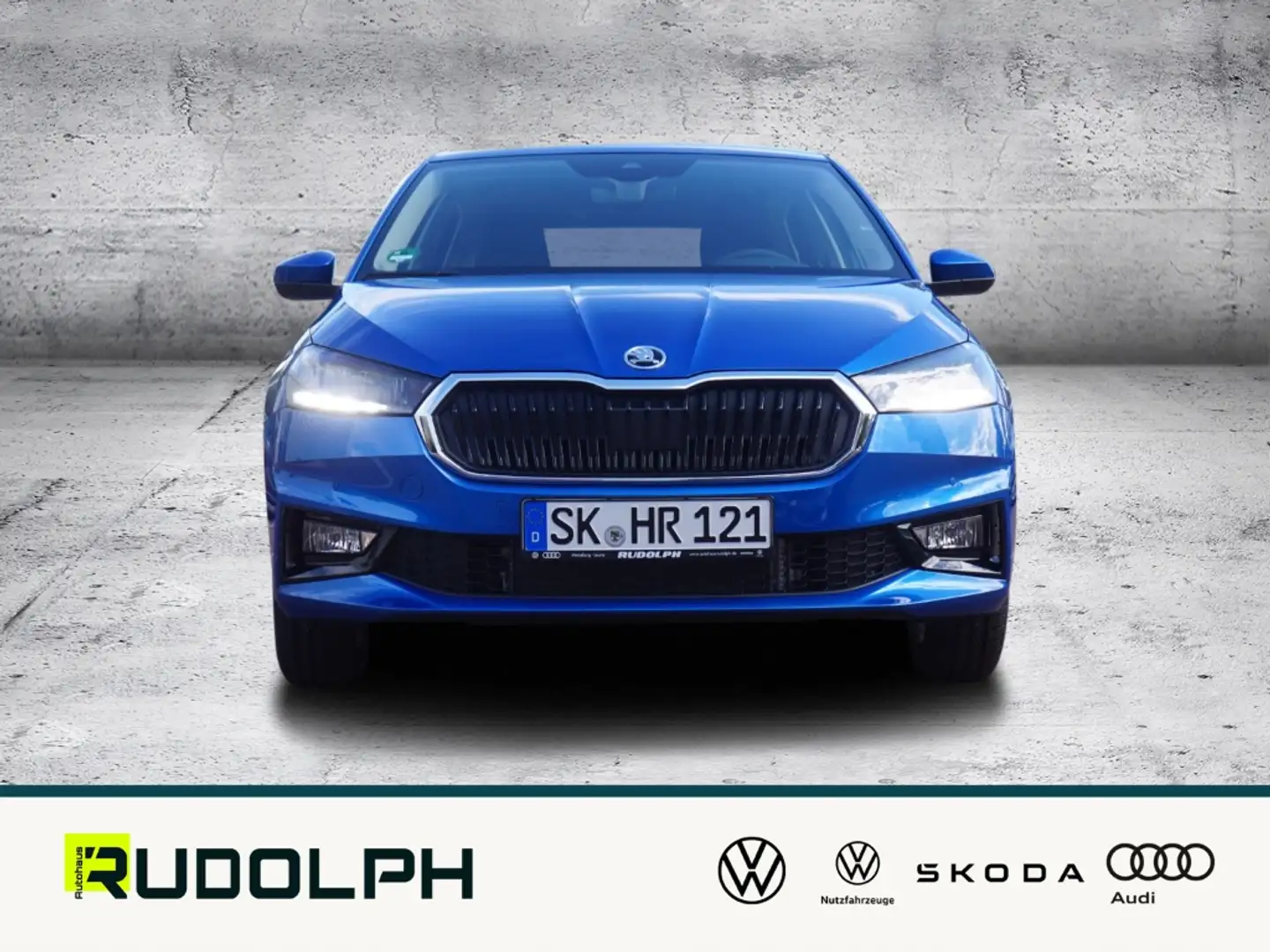 Skoda Fabia 1.0 TSI DSG Selection Keyless LenkradHZG LED Gar. Blau - 2