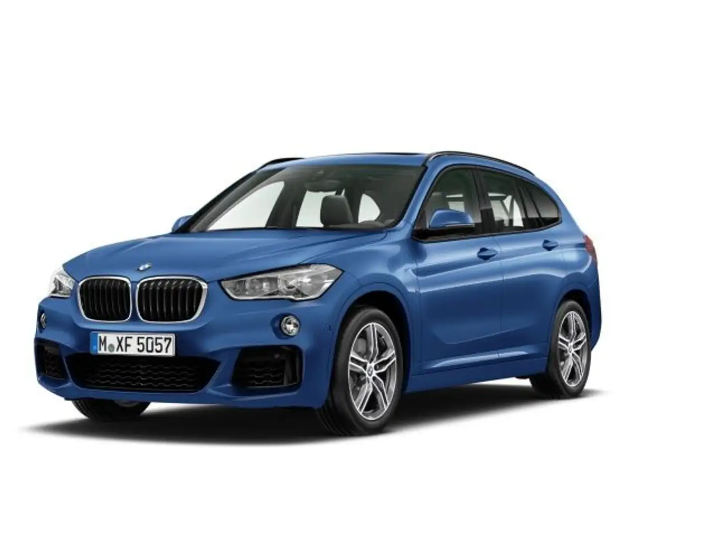 BMW X1 xDrive25d A M Sport Navi AHK Pano RFK ACC DAB Blau - 1