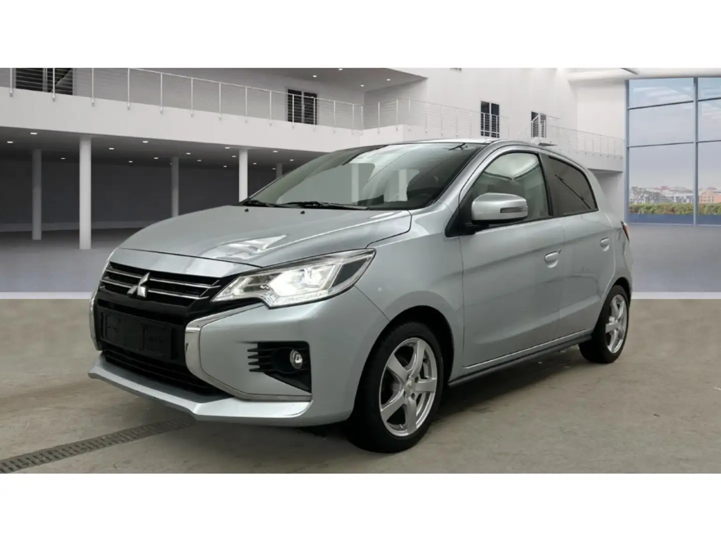 Mitsubishi Space Star Top 1.2 CVT WR LED Kamera App-Navi Sitzh. Plateado - 1