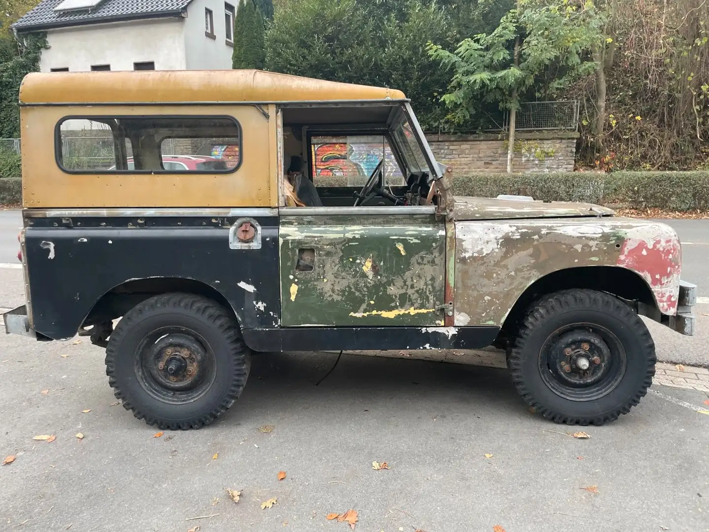 Land Rover Series zelena - 2