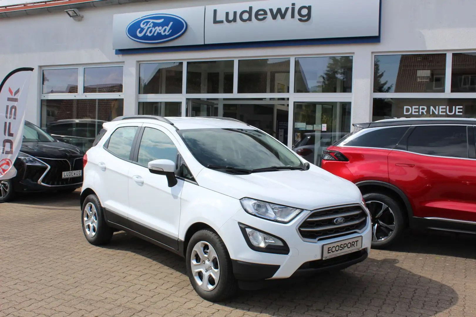 Ford EcoSport Cool & Connect PDC V+H NAVI Weiß - 1