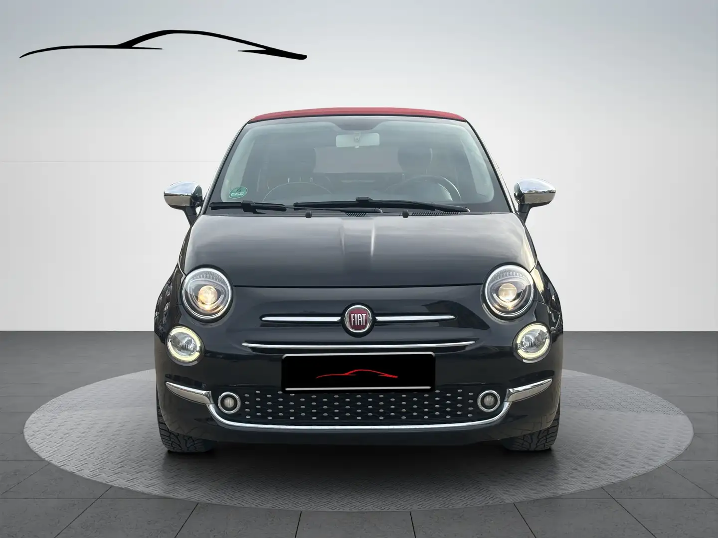 Fiat 500C Lounge Cabrio Noir - 2