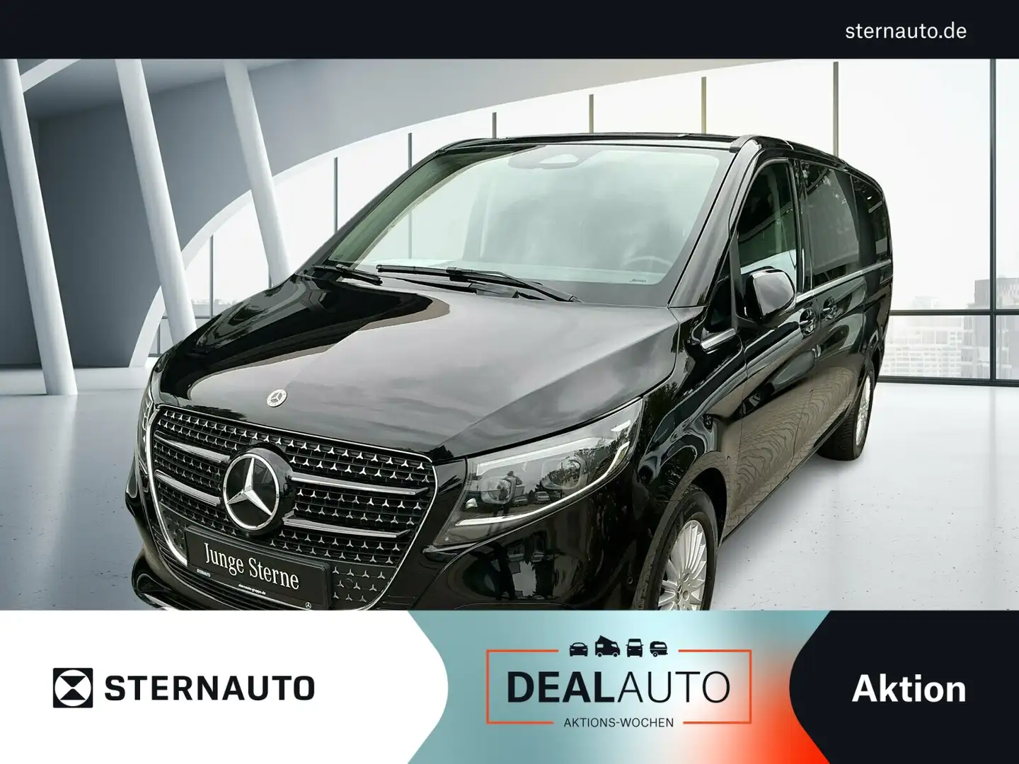 Mercedes-Benz V 300 V 300 d 4M AVANTGARDE Extralang Distronic/Kamera Schwarz - 1