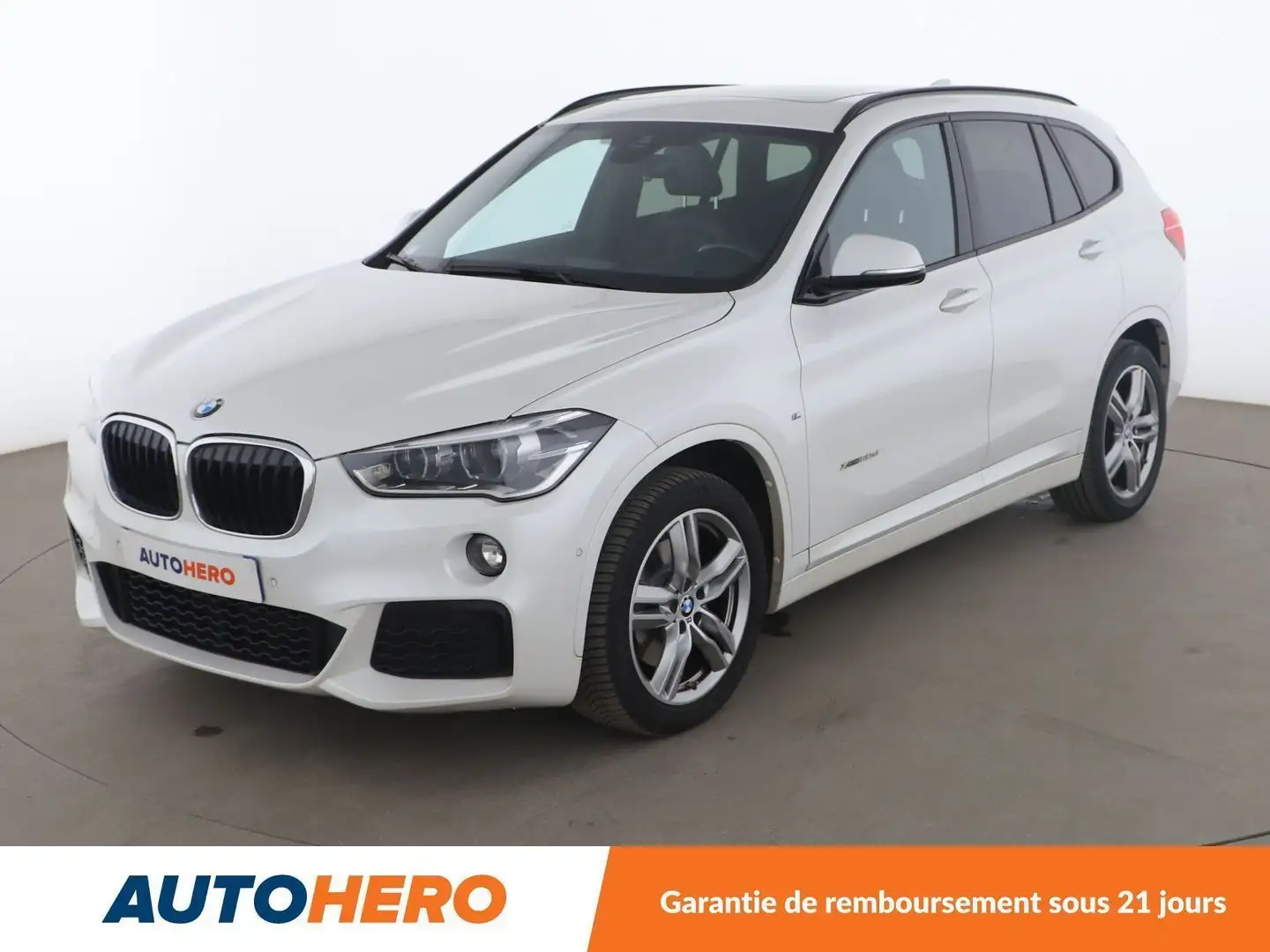 BMW X1 xDrive20d M Sport BVA8 Blanc - 1