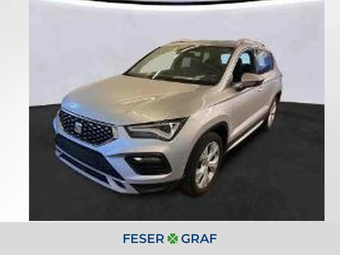 SEAT Ateca Xperience 2.0 TDI DSG Navi AHK Pano Kamera LED SiH Silber - 1