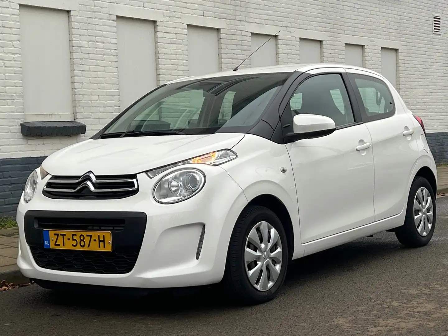 Citroen C1 1.0 VTi Feel/CARPLAY!/5drs/Cruise/Airco/Elektr.ram Wit - 2