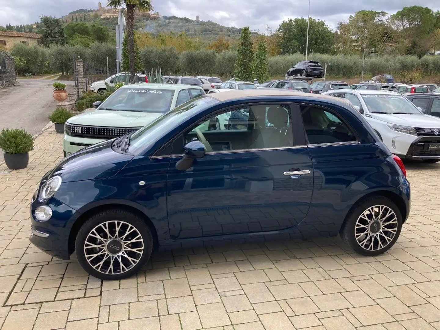Fiat 500 C 1.0 Hybrid Bleu - 2