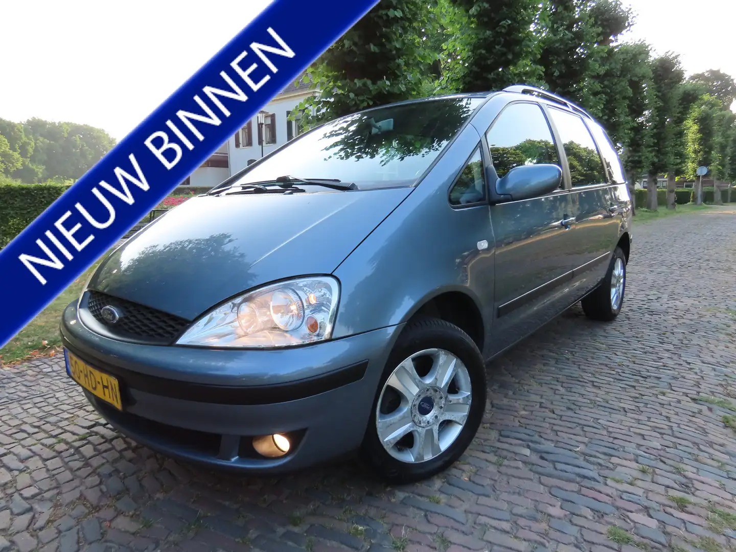 Ford Galaxy 2.8-24V V6 Ghia Ecc Cruisecontrol 7 Persoons LM Ve Blauw - 1