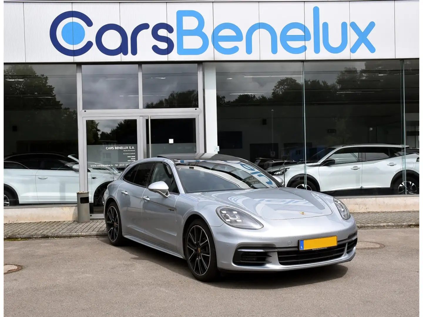 Porsche Panamera 4 E-Hybrid Sport Turismo TO CUIR MEMO HUD CAM360 J Argent - 1