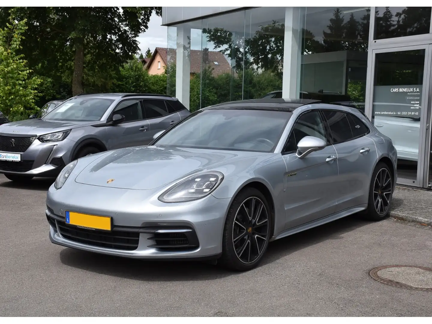 Porsche Panamera 4 E-Hybrid Sport Turismo TO CUIR MEMO HUD CAM360 J Argent - 2
