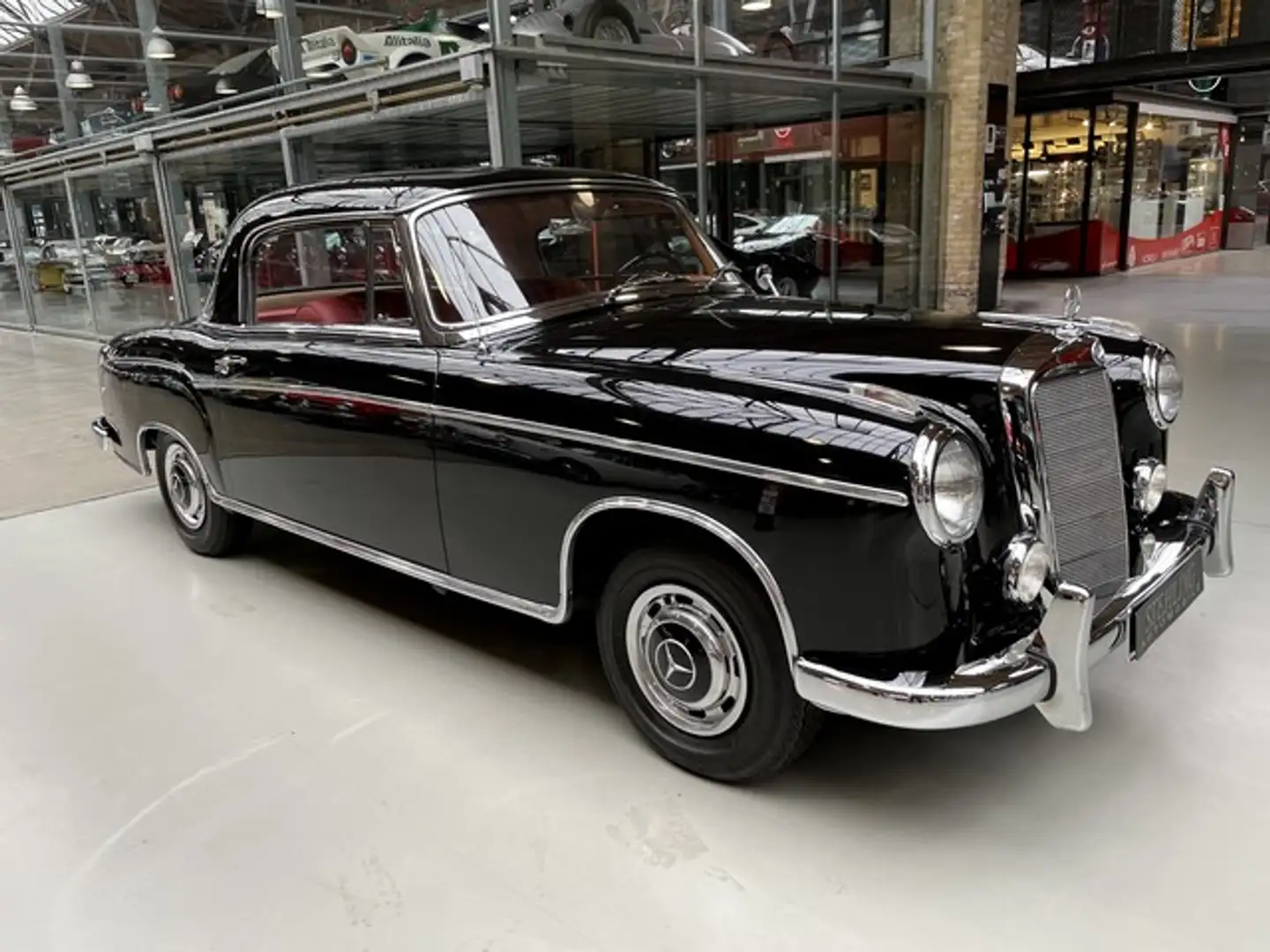 Mercedes-Benz 220 S Ponton Coupé W180 Чорний - 2