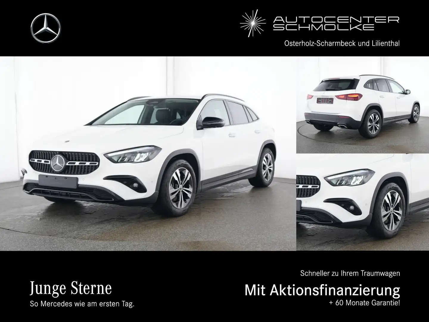 Mercedes-Benz GLA 180 GLA 180 d Edition DISTRONIC*360°*AMBIENTE*NIGHT* Blanc - 1