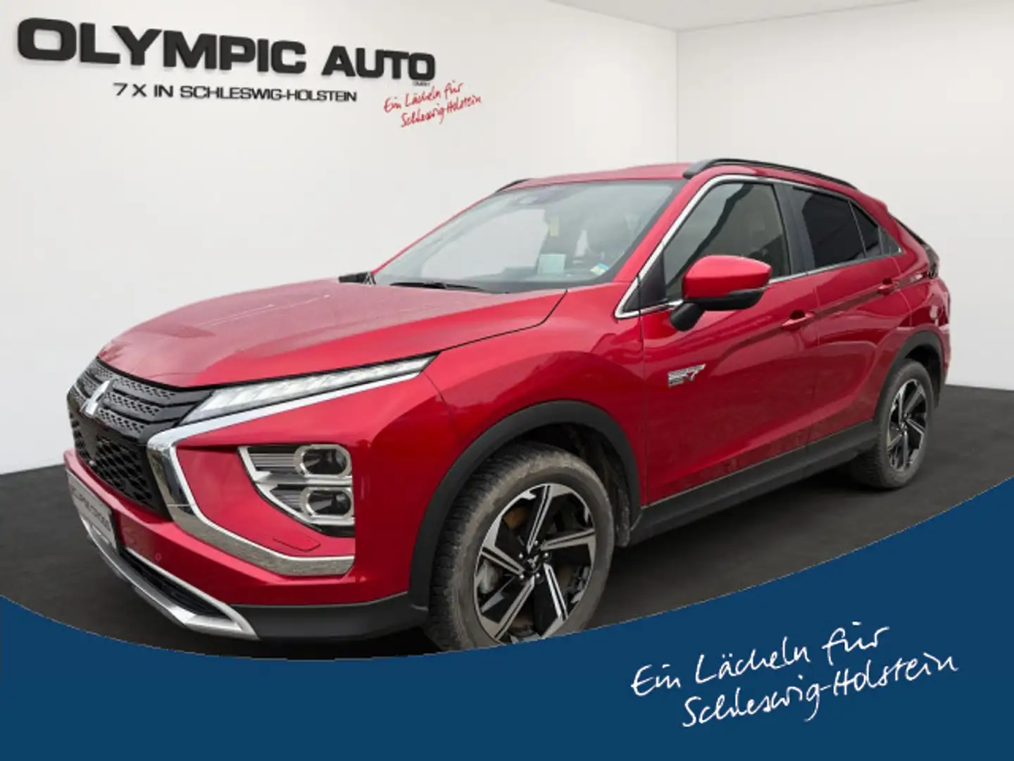 Mitsubishi Eclipse Cross Plug-in Hybrid 2,4 Plus KAMERA SHZ Rojo - 1