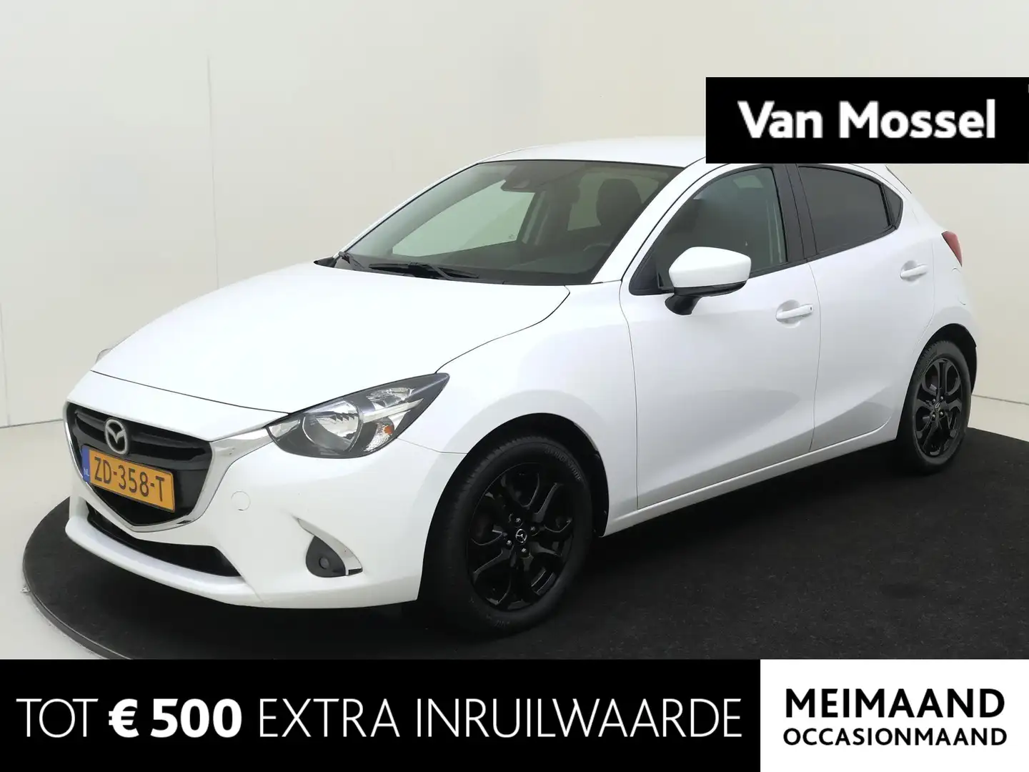Mazda 2 1.5 Skyactiv-G Sport Selected | Airco | Navigatie Wit - 1