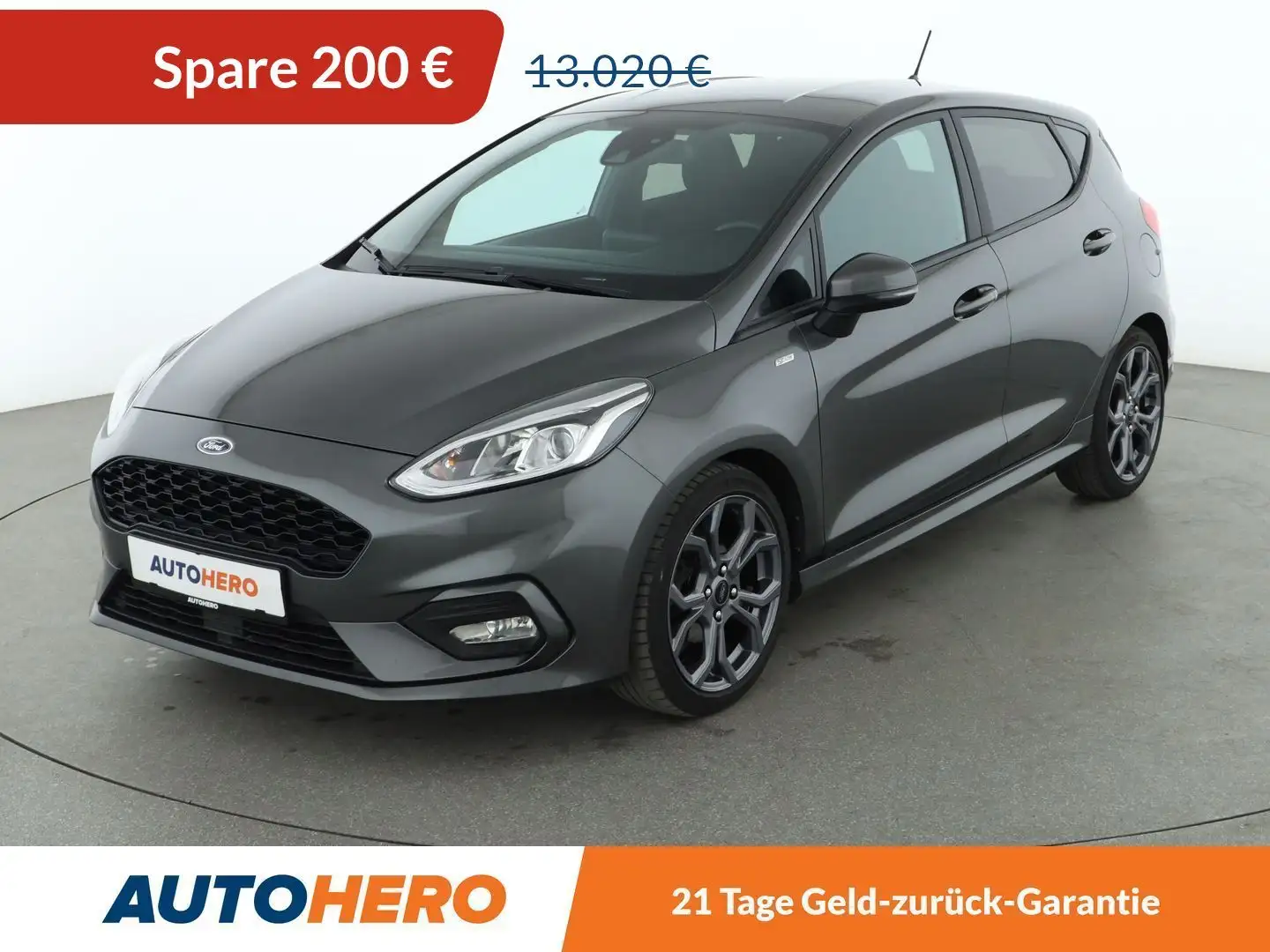 Ford Fiesta 1.0 EcoBoost ST-Line Gris - 1