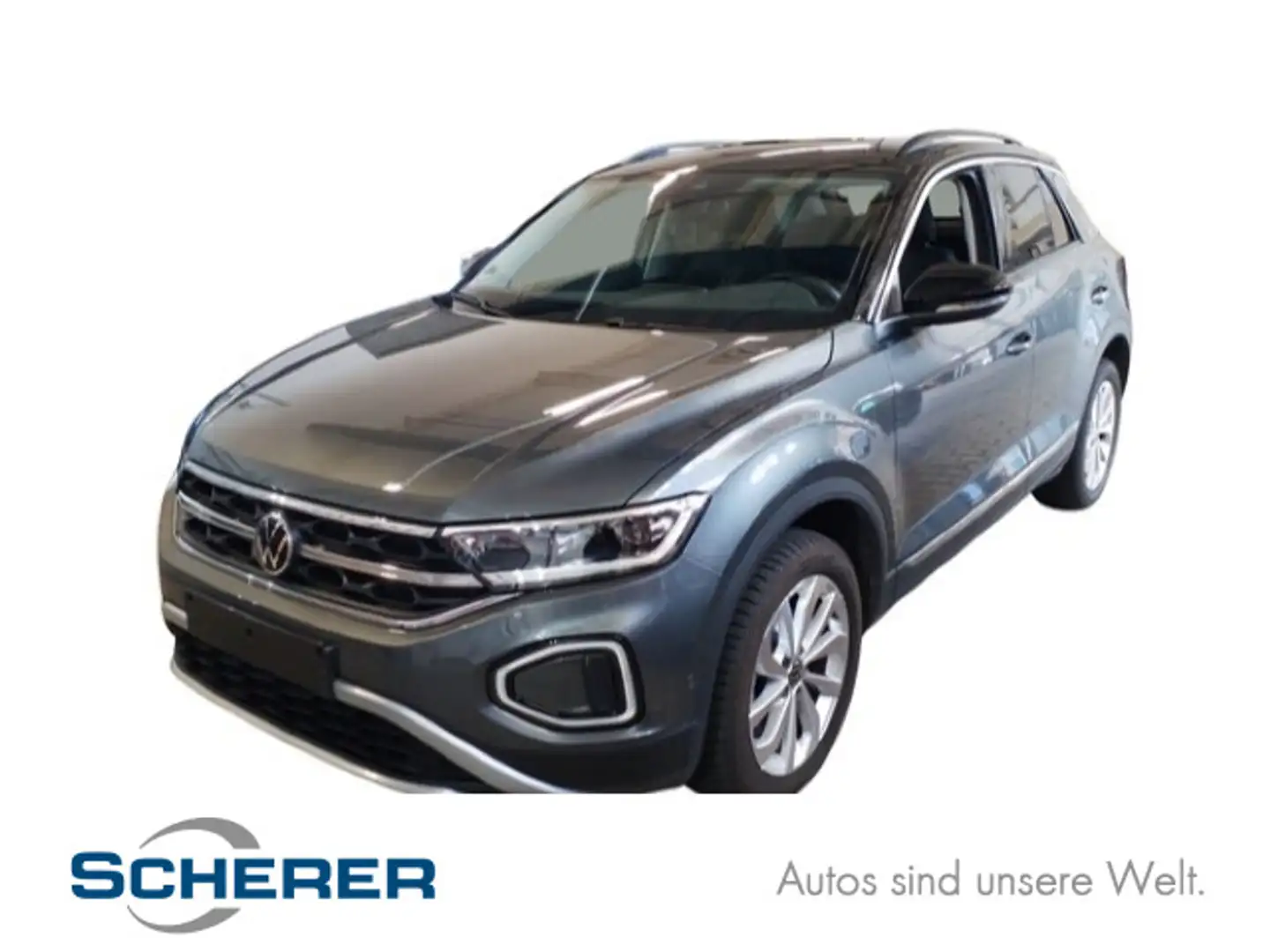 Volkswagen T-Roc 1.5 TSI Style EasyOpen/IQ.Drive/Navi Grau - 1