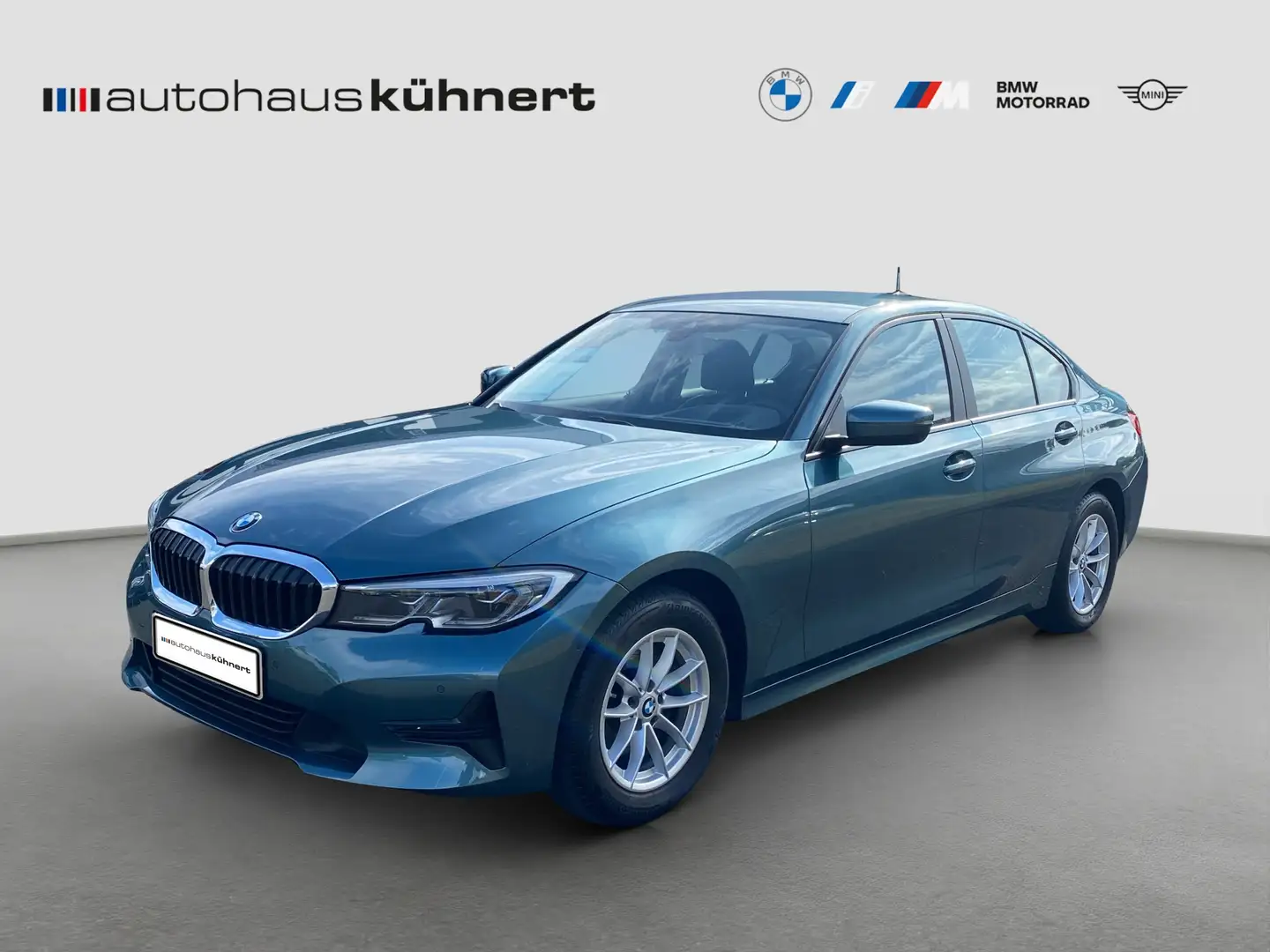 BMW 320 d Limousine Advantage Laser SpurAss HUD Bleu - 1
