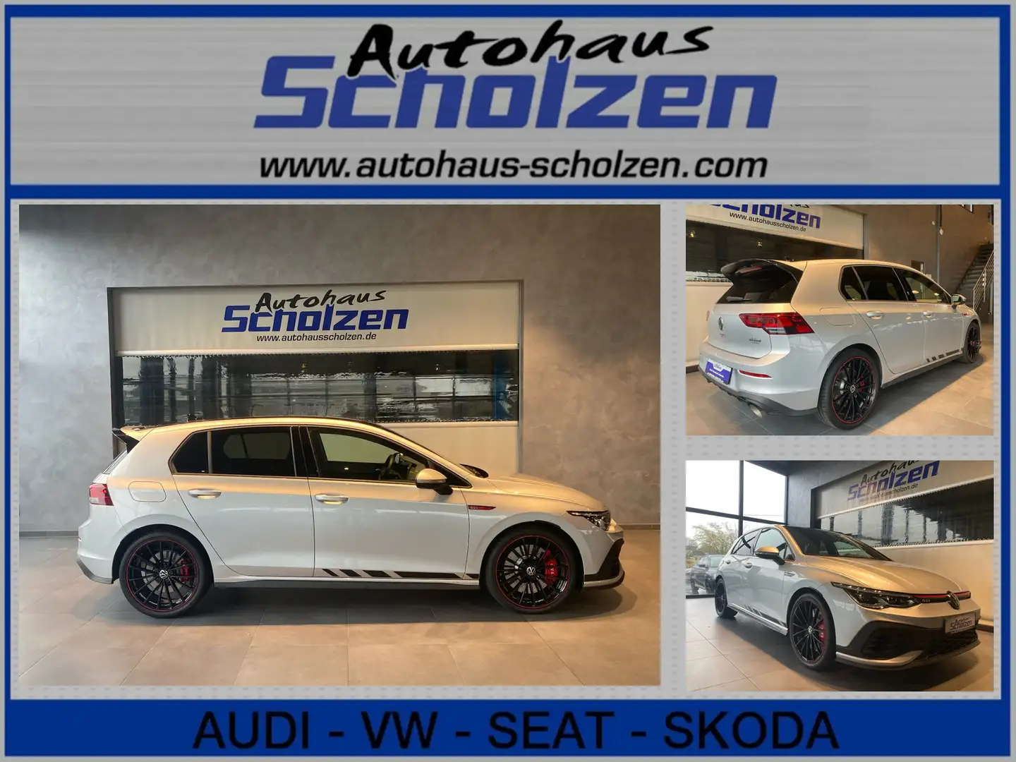 Volkswagen Golf GTI Clubsport Performance Business ACC Silber - 1
