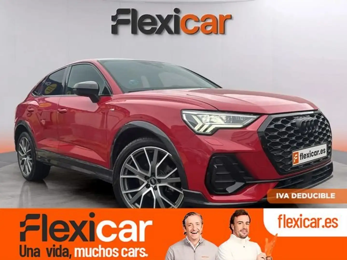 Audi Q3 35 TDI Black line quattro S tronic 110kW Rojo - 1
