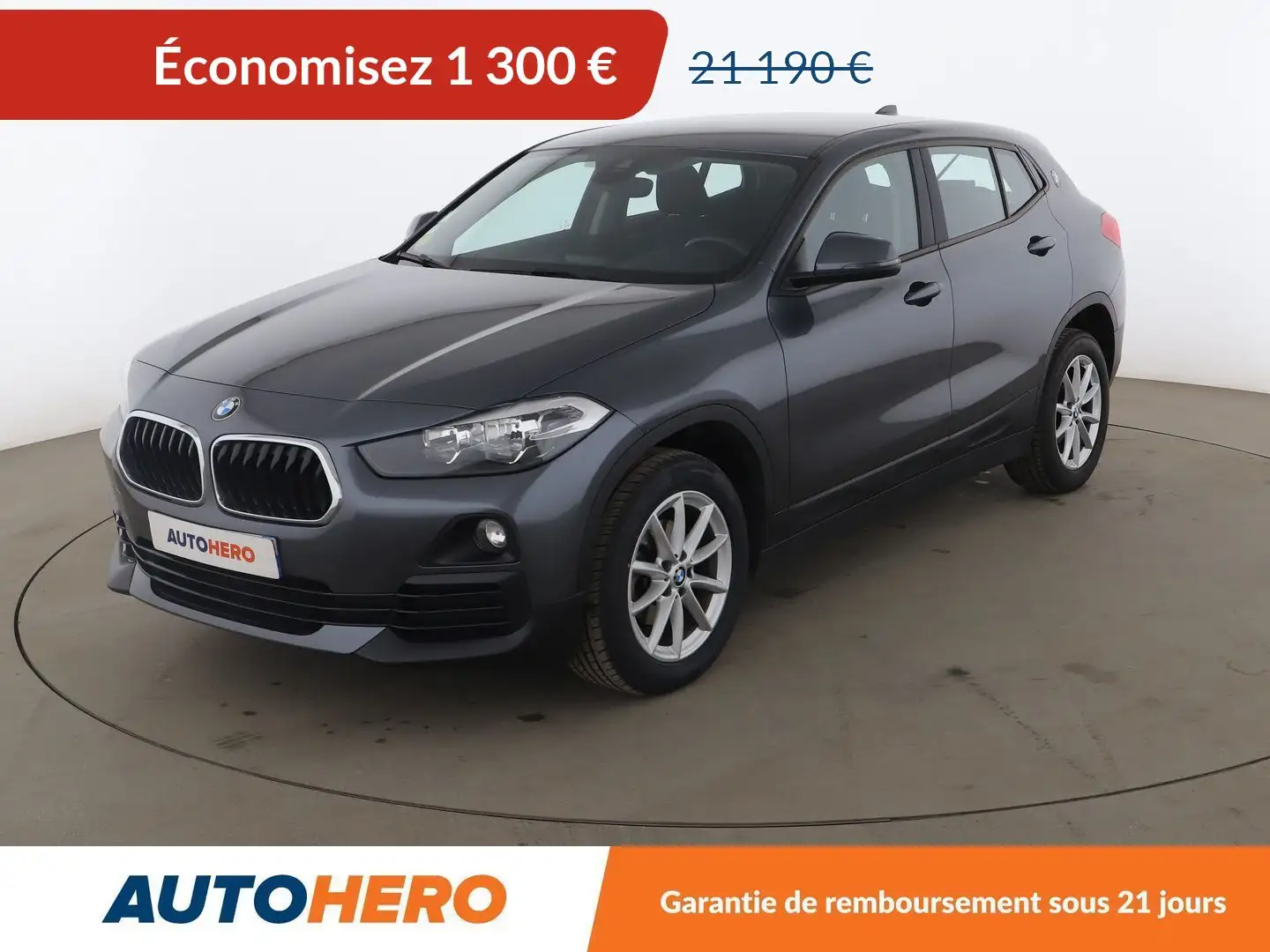 BMW X2 sDrive16d Lounge Gris - 1