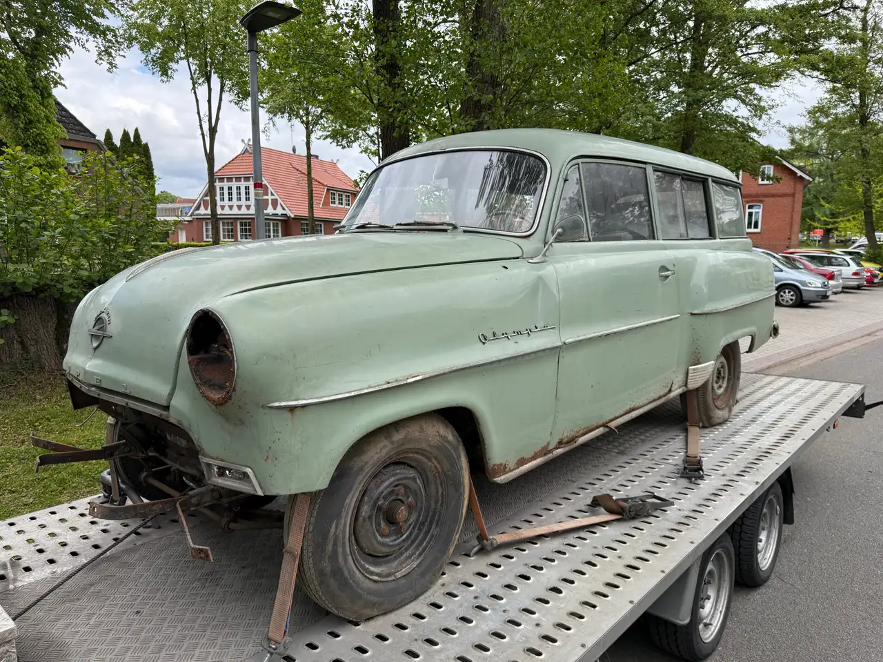 Opel Rekord Olympia Caravan *zum Restaurieren*Pappbrief vorhanden*2.Hand*, foto 1