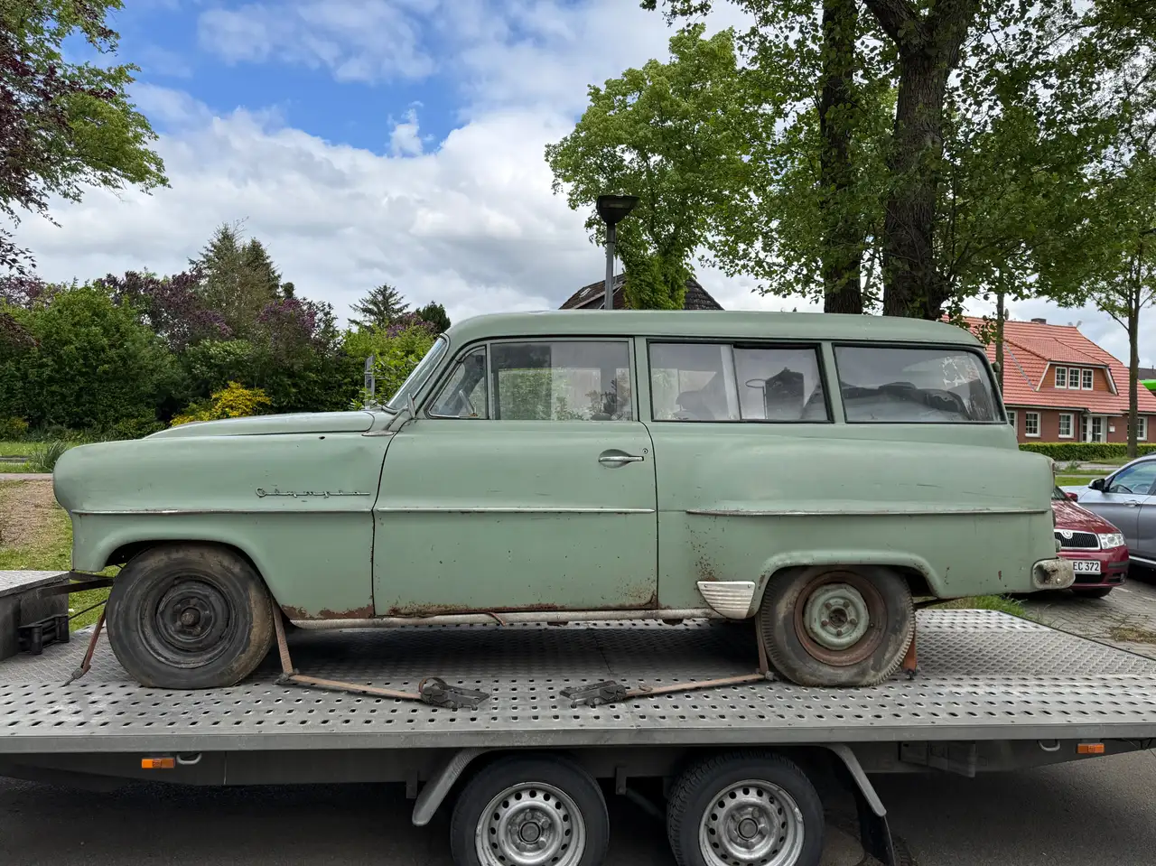 Opel Rekord Olympia Caravan *zum Restaurieren*Pappbrief vorhanden*2.Hand*, foto 8