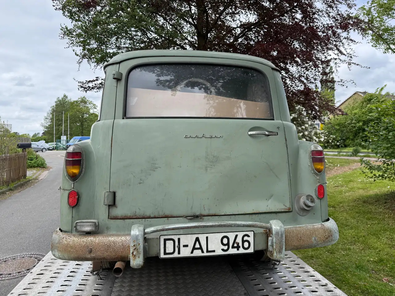 Opel Rekord Olympia Caravan *zum Restaurieren*Pappbrief vorhanden*2.Hand*, foto 9