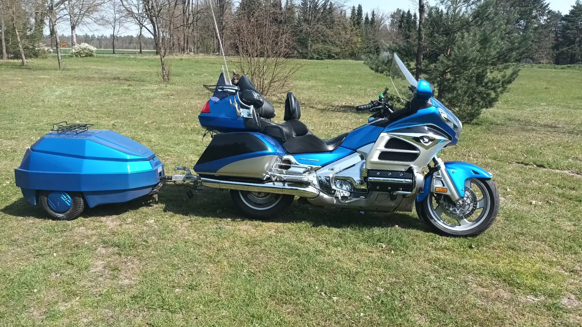 Honda Gold Wing GL1800 SC 68 Bleu - 2