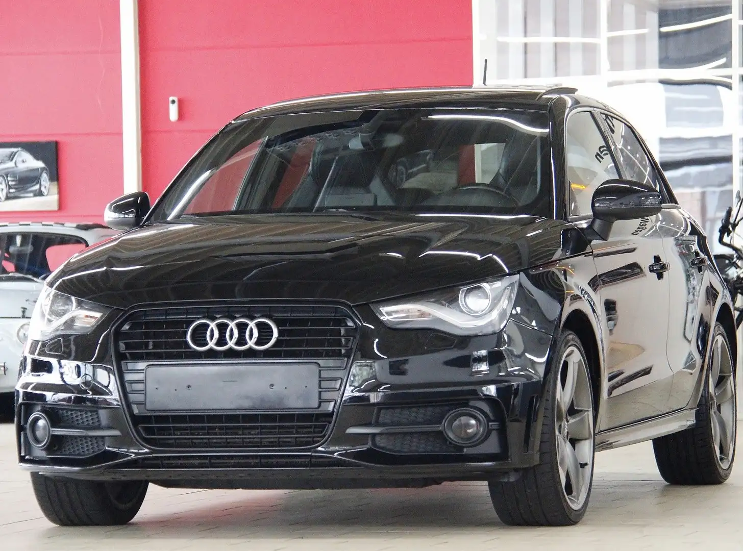 Audi A1 1.4 S-LiNE *S-SiTZE*LEDER*NAVi*BOSE*PANORAMA* Negro - 1