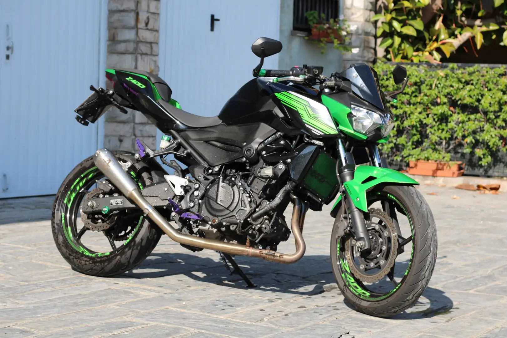 Kawasaki Z 400 Performance Verde - 1