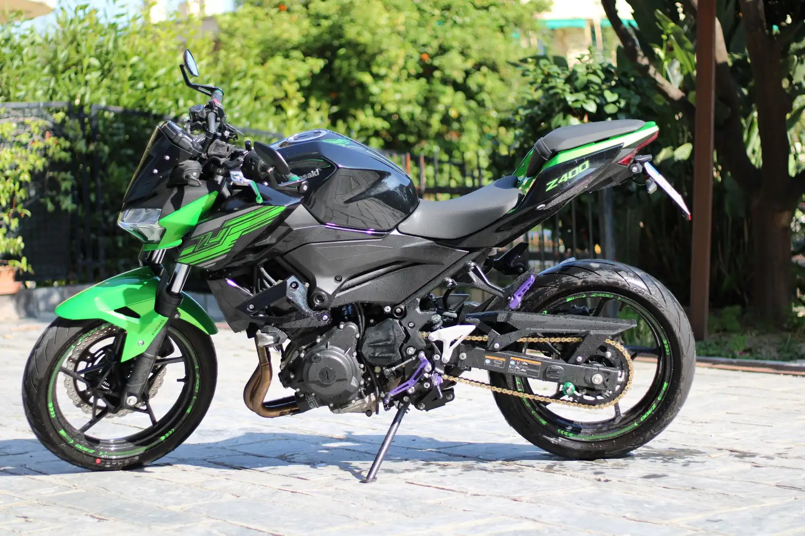 Kawasaki Z 400 Performance Verde - 2