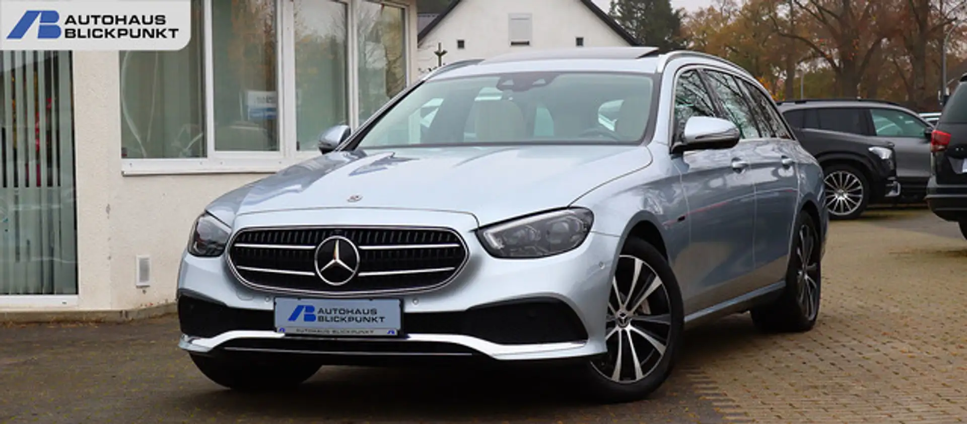 Mercedes-Benz E 300 de T DISTRONIC+KAMERA360+MEMORY+WIDESCREEN Argent - 1