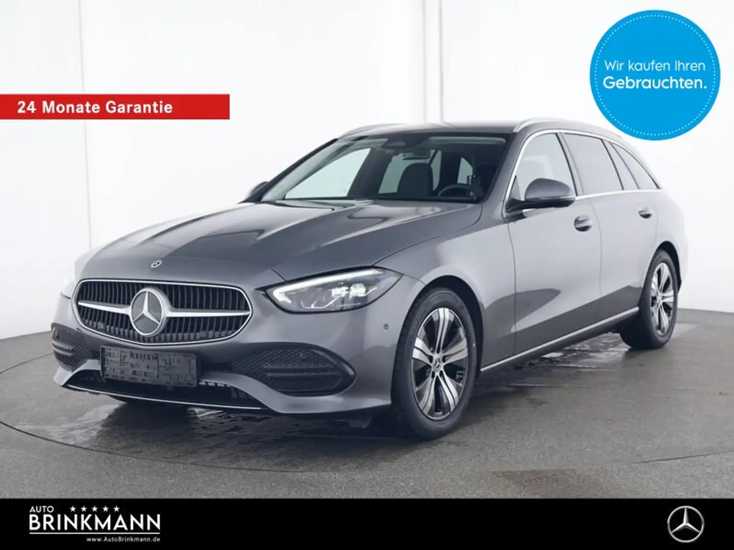 Mercedes-Benz C 200 C 200 T ADVANCED/AHK/LED/KAMERA/MBUX/WINTER SHZ Grijs - 1