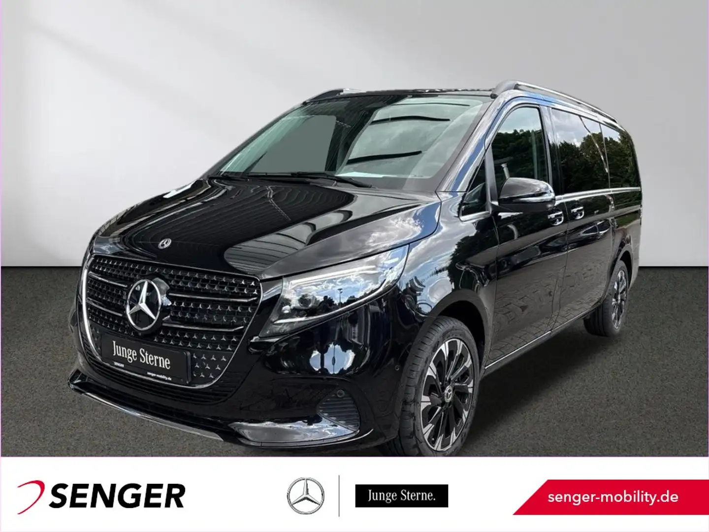 Mercedes-Benz V 250 d Avantgarde 4x4 lang Distr. AHK2,5t 360° Noir - 1