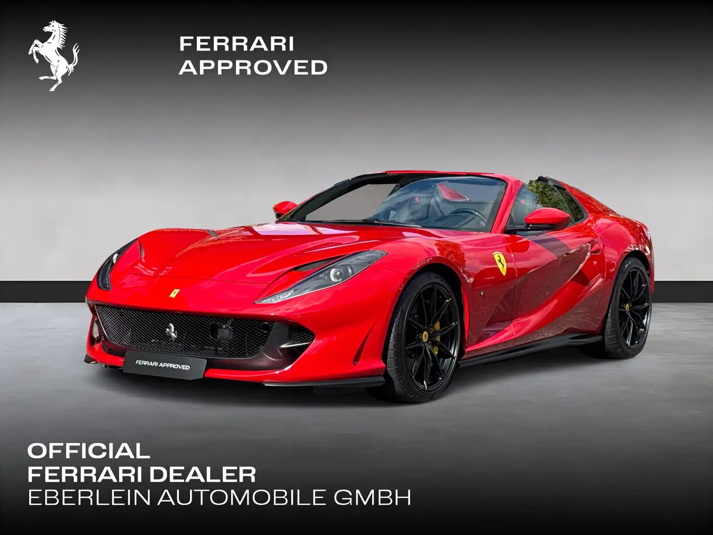 Ferrari 812 GTS *lackierte Embleme*Navi*Leder* Rot - 1