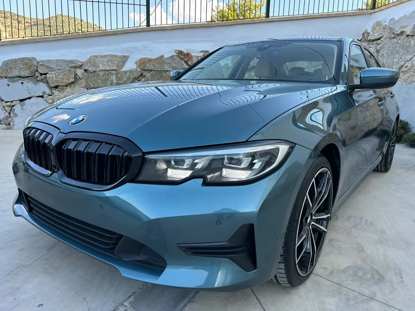 BMW 318 318dA Azul - 1