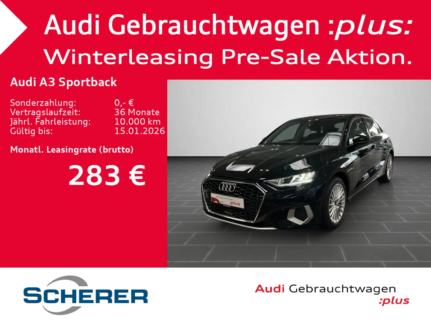 Audi A3 advanced 35 TFSI 110(150) kW(PS) Sc Noir - 1