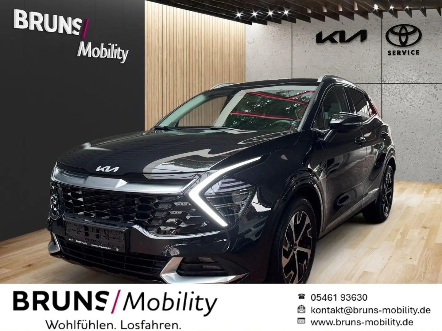 Kia Sportage 1.6D 48V 2WD DCT Spirit Schwarz - 1